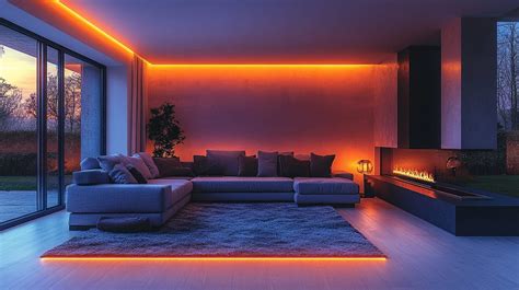 Éclairage d'ambiance derrière le téléviseur