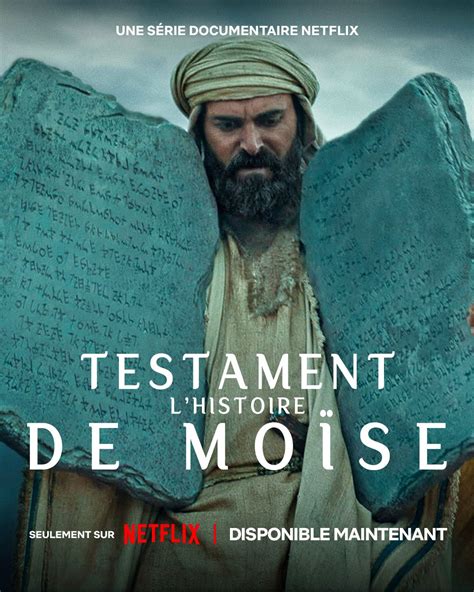 Affiche de la série Testament : L'histoire de Moïse
