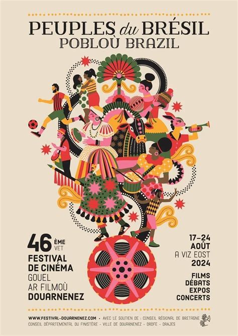 Affiche du Festival de Cinéma de Douarnenez