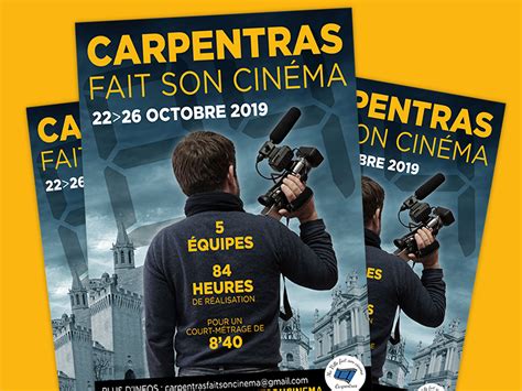 Affiche du festival Carpentras fait son cinéma