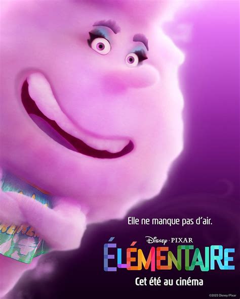 Affiche du film Élémentaire de Disney Pixar