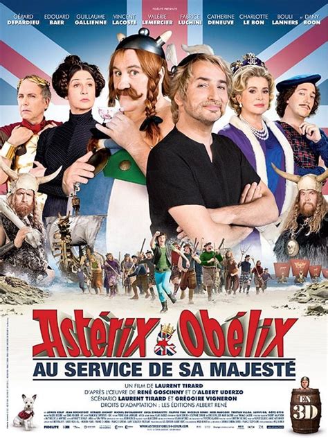 Affiche du film Astérix et Obélix au service de Sa Majesté