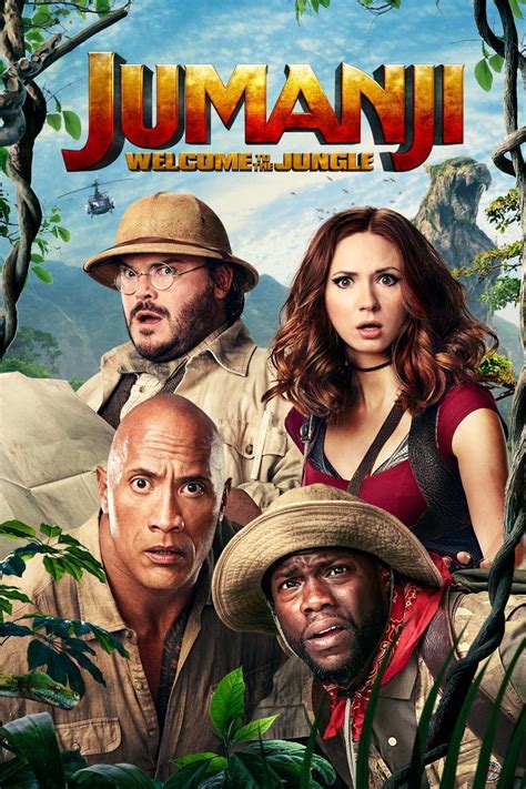 Affiche du film Jumanji : Bienvenue dans la jungle
