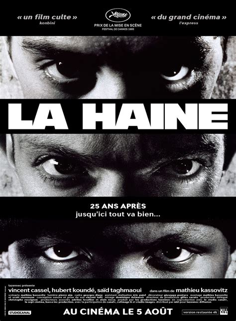 Affiche du film La Haine