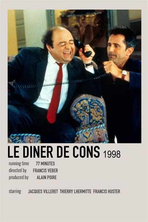 Affiche du film Le Dîner de Cons