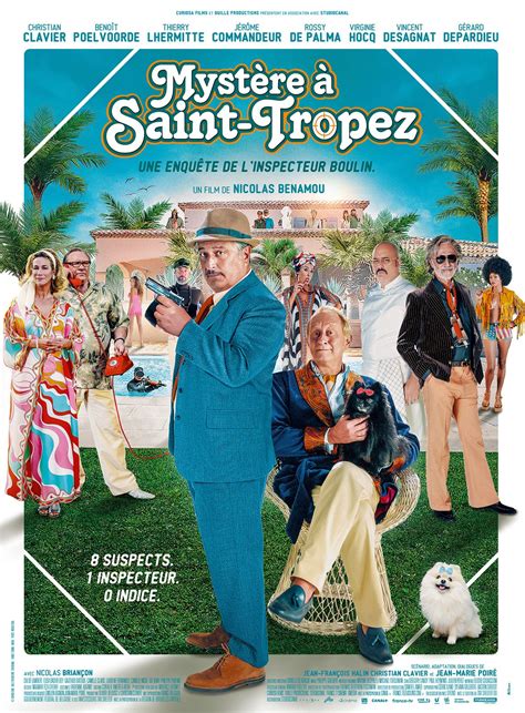 Affiche du film Mystère à Saint-Tropez
