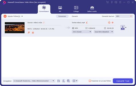 Aiseesoft Convertisseur Vidéo Ultime