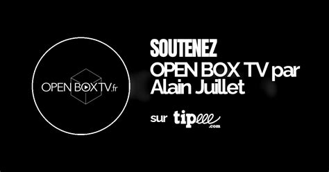 Alain Juillet Open Box TV