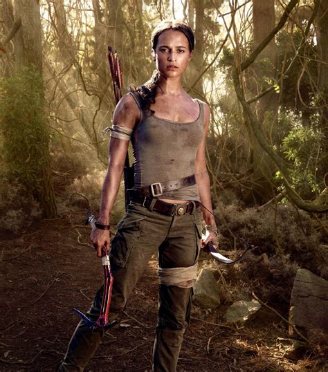 Alicia Vikander dans Tomb Raider