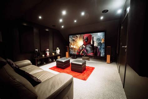 Aménagement d'un cinéma maison