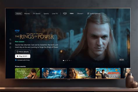 Amazon Prime Video Interface