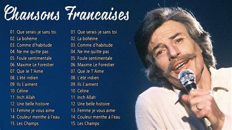 Anthologie chansons françaises