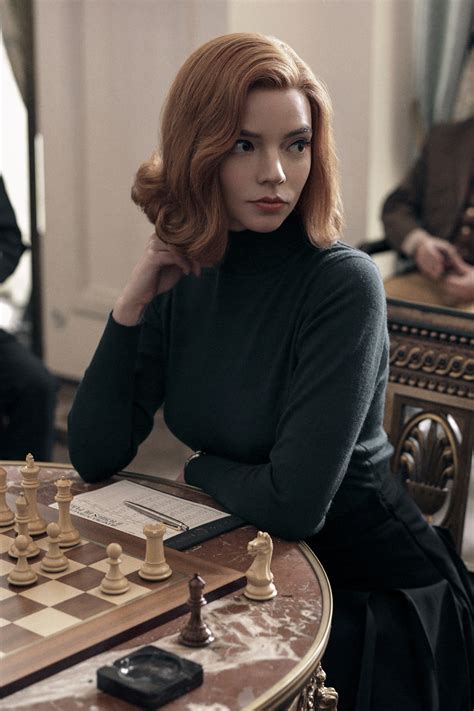 Anya Taylor-Joy dans Le Jeu de la Dame