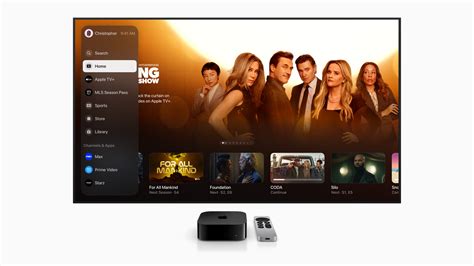 Apple TV+ interface