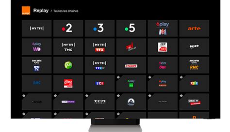 Application Orange TV sur Smart TV