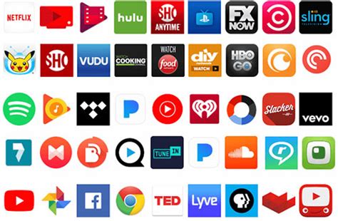 Applications compatibles Chromecast