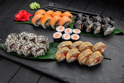 Assortiment de sushis