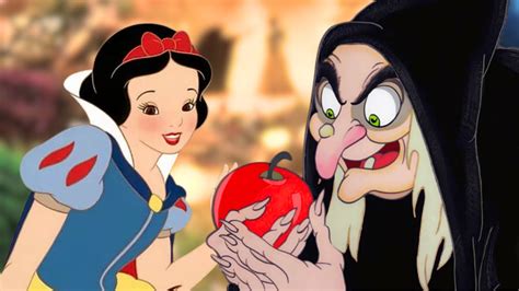 Blanche Neige et la sorcière