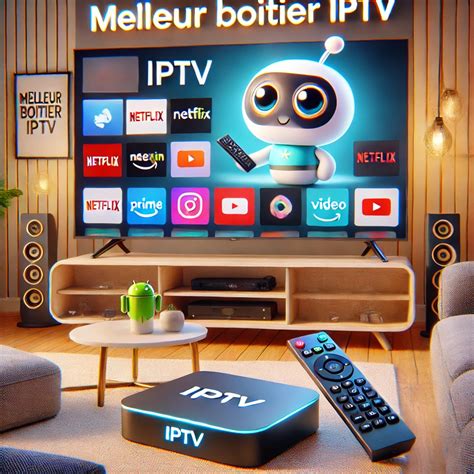 Boîtier IPTV et ses connexions