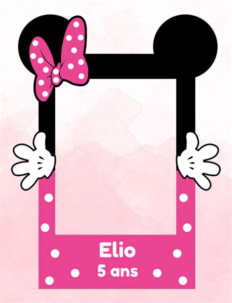 Cadre Photo Minnie Mouse
