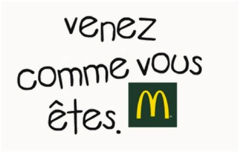 Campagne Venez comme vous êtes