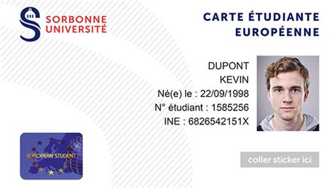 Carte étudiant