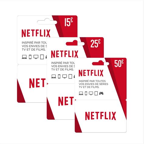 Carte Cadeau Carrefour Netflix