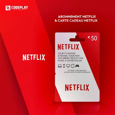 Carte Cadeau Netflix