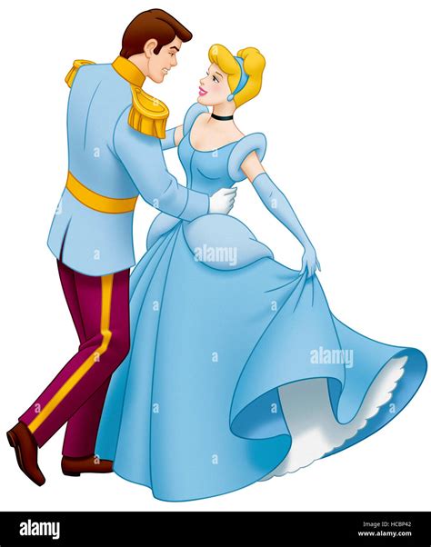 Cendrillon et le Prince au bal