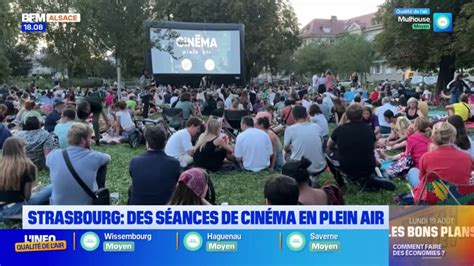 Cinéma en plein air à Strasbourg