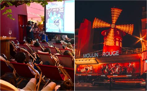 Cinéma sur le Toit du Moulin Rouge