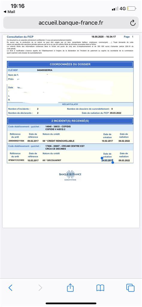 Comment savoir si on est fiché banque de france
