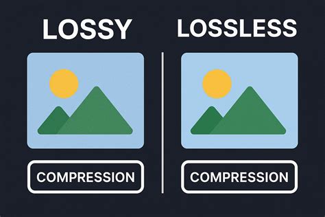 Comparaison Lossless et Lossy