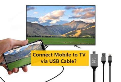 Connecter un téléphone à une TV via USB
