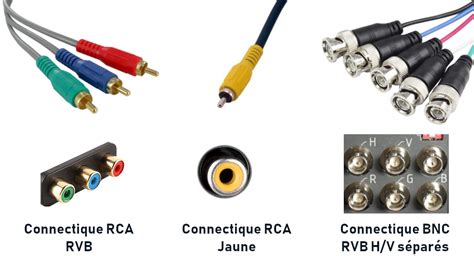 Connecteurs analogiques