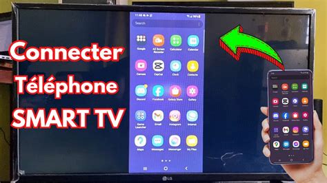 Connexion smartphone à TV