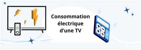 Consommation electrique TV