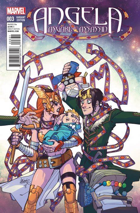 Couverture du comics Angela: Asgard's Assassin #1
