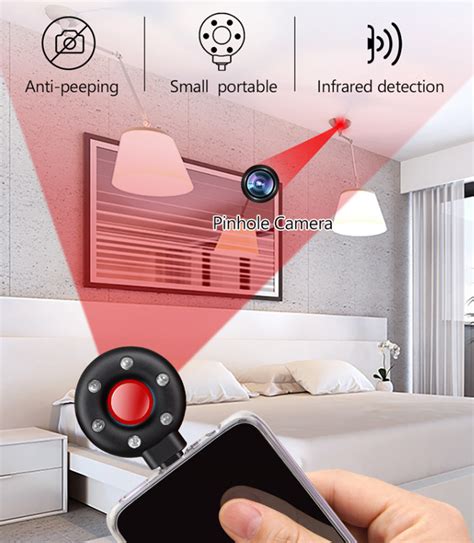 Détecteur de caméras cachées