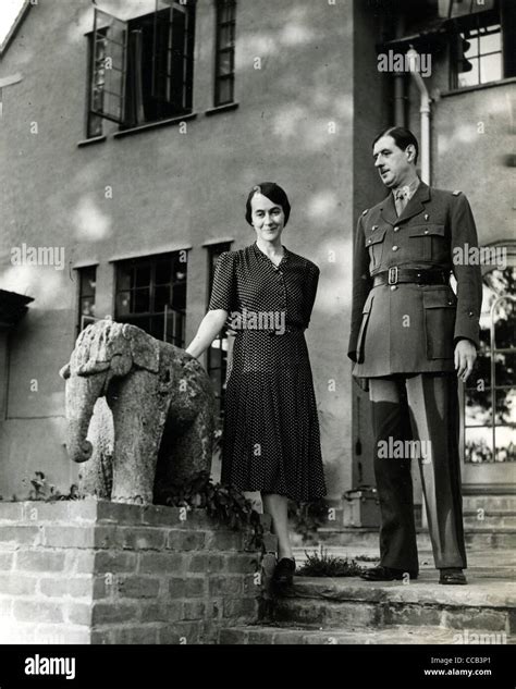 De Gaulle et son épouse Yvonne