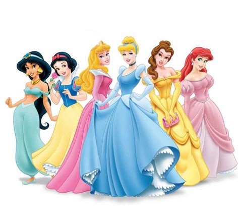 Différentes princesses Disney