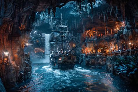 Différents modèles de bateaux pirates Disney