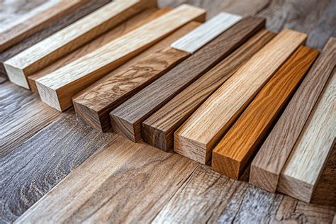 Différents types de bois pour meubles TV