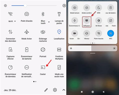 Diffuser l’écran d’un Android