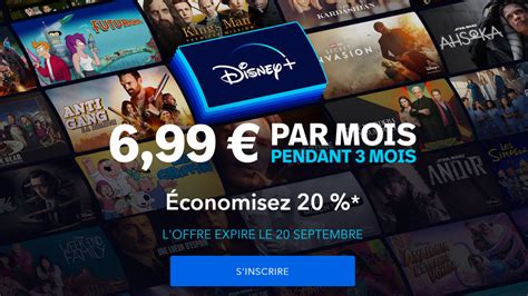 Disney+ Tarifs et Abonnements