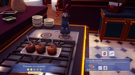 Disney Dreamlight Valley Pommes au Caramel Recette