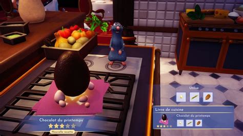 Disney Dreamlight Valley Recette Biscuit Pepite Chocolat