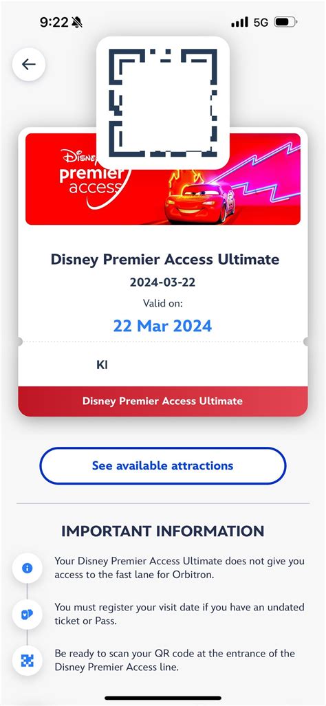Disney Premier Access