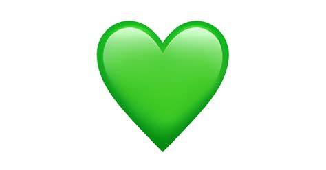 Emoji Coeur Vert