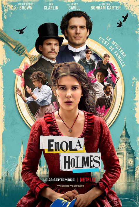 Enola Holmes Affiche